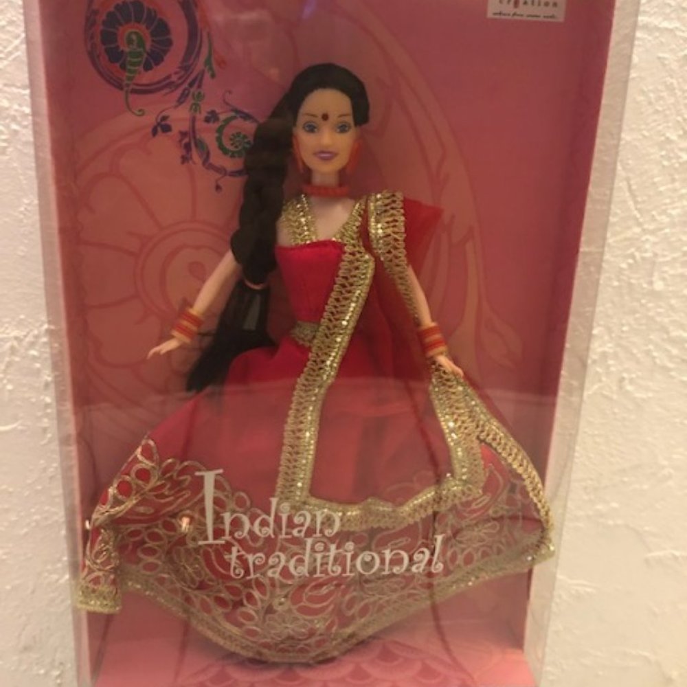 NWOT Kids Creation Indian Traditional Doll